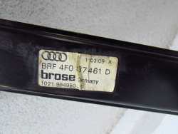 AUDI A6 C6 4F 04-11 MECHANIZM PODNOSNIK SZYBY LEWY PRZOD 4F0837461D