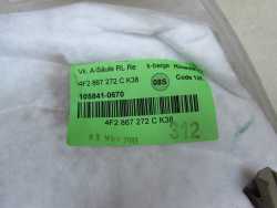 AUDI A6 C6  AVANT 04-11 LISTWA OSLONA PROGU PRZOD PRAWY 4F2867272A