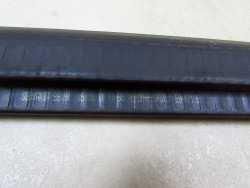 VOLVO C70 II LIFT 06-13 USZCZELKA LISTWA ZGARNIAJACA SZYBY DRZWI LEWA