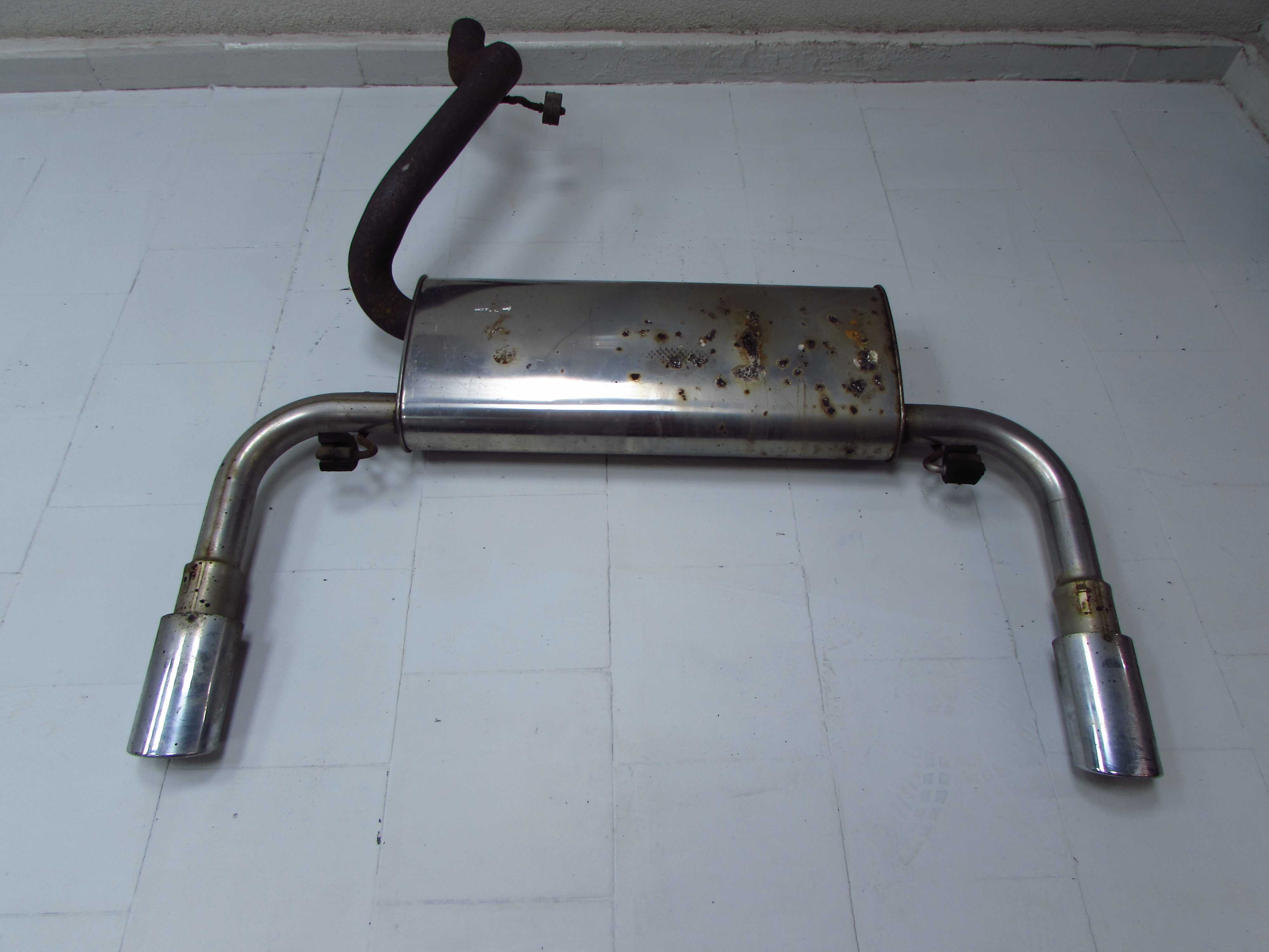 VOLVO C30 S40 V50 C70 LIFT 2.0 D4 TLUMIK KONCOWY WYDECH KONCOWKI 652690 31321083