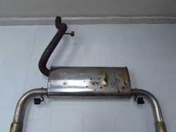 VOLVO C30 S40 V50 C70 LIFT 2.0 D4 TLUMIK KONCOWY WYDECH KONCOWKI 652690 31321083