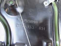VOLVO C70 06-13 MECHANIZM PODNOSNIK SZYBY TYL PRAWY 31253534