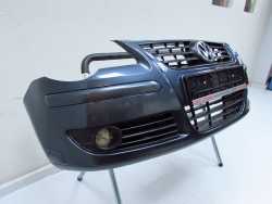 VW POLO IV LIFT 9N3 05-09 ZDERZAK PRZOD LC7V HALOGENY