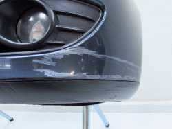 VW POLO IV LIFT 9N3 05-09 ZDERZAK PRZOD LC7V HALOGENY
