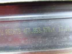 AUDI A6 C6 LIFT 09-11 LISTWA DOLNA DRZWI TYL PRAWA LY1Q 4F0853970K CHROM