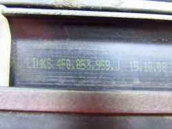 AUDI A6 C6 LIFT 09-11 LISTWA DOLNA DRZWI PRZOD LEWA LY1Q 4F0853959 CHROM