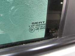 SEAT IBIZA IV KOMBI 08-12 DRZWI TYL LEWE KPL LX7W