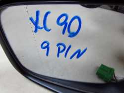VOLVO XC90 LUSTERKO LEWE MATOWE 9 PIN 02-07