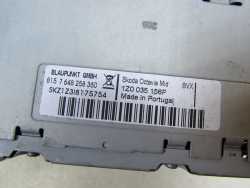 SKODA OCTAVIA II RADIO CD MP3 BOLERO 51Z0035156F