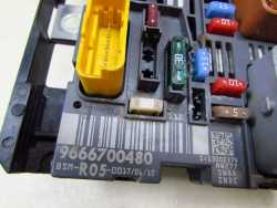 PEUGEOT CITROEN MODUL SKRZYNKA BSM R05 9666700480