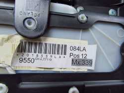 VOLVO V50 04-12 TAPICERKA BOCZEK DRZWI TYL LEWY SKORA 39809550