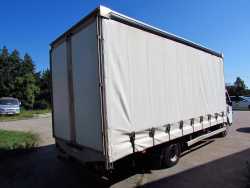 ISUZU DAF MAN IVECO MITSUBISHI ZABUDOWA PAKA SKRZYNIA FIRANKA PLANDEKA 6.1 X 2.77 X 2.44 DO WOZENIA OKIEN