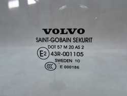 VOLVO V50 04-13 SZYBA BOCZNA DRZWI TYL LEWA 10R 43R-001105