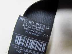 VOLVO V50 LIFT 07-13 PAS BEZPIECZENSTWA NAPINACZ TYL TYLNY PRAWY 8639553