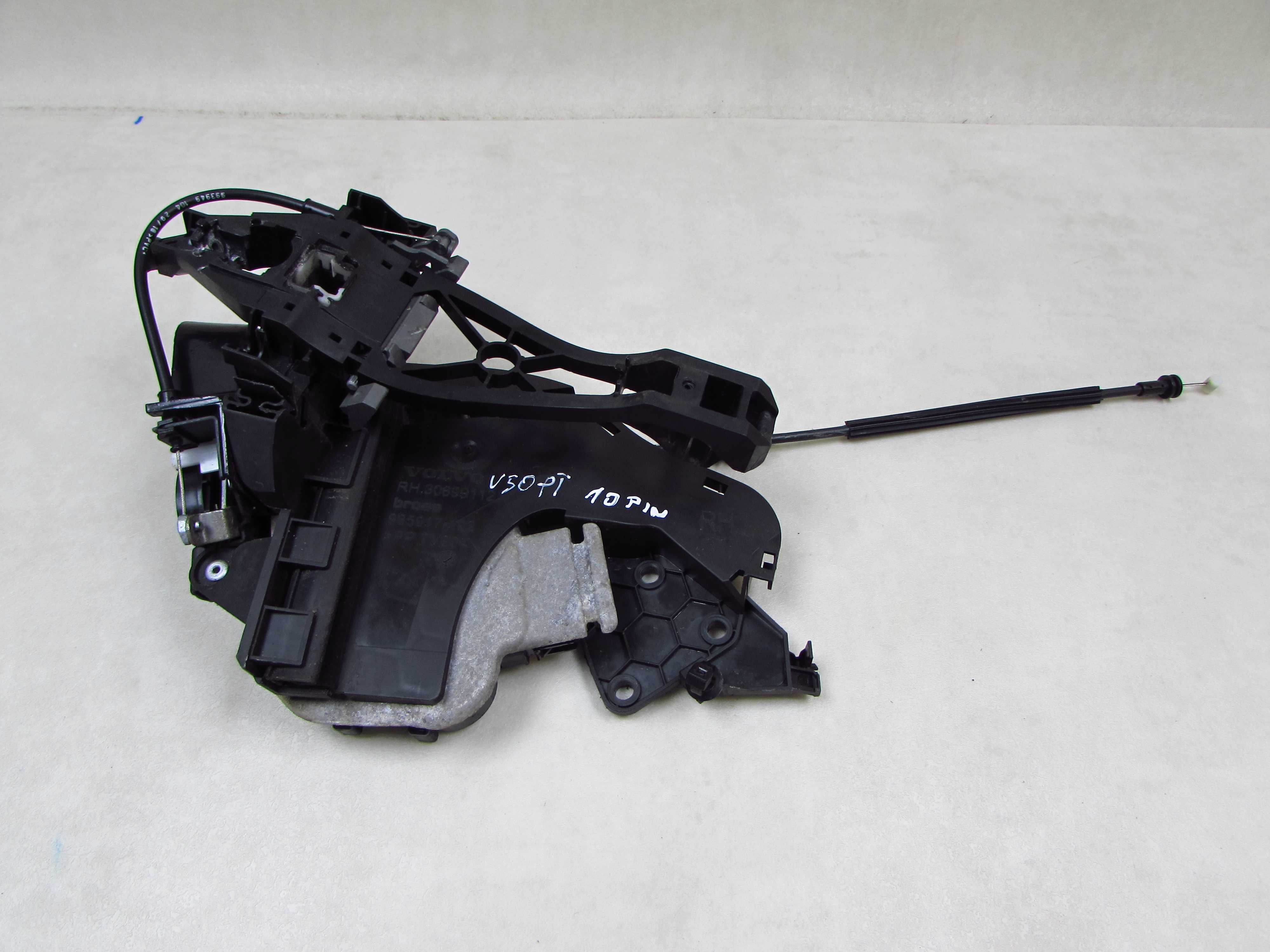 VOLVO S40 V50 04-12 ZAMEK DRZWI TYL PRAWY 30753667 30699112 10 PIN
