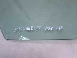 PEUGEOT 208 5D 12-19 SZYBA BOCZNA DRZWI PRZOD LEWA 16 R