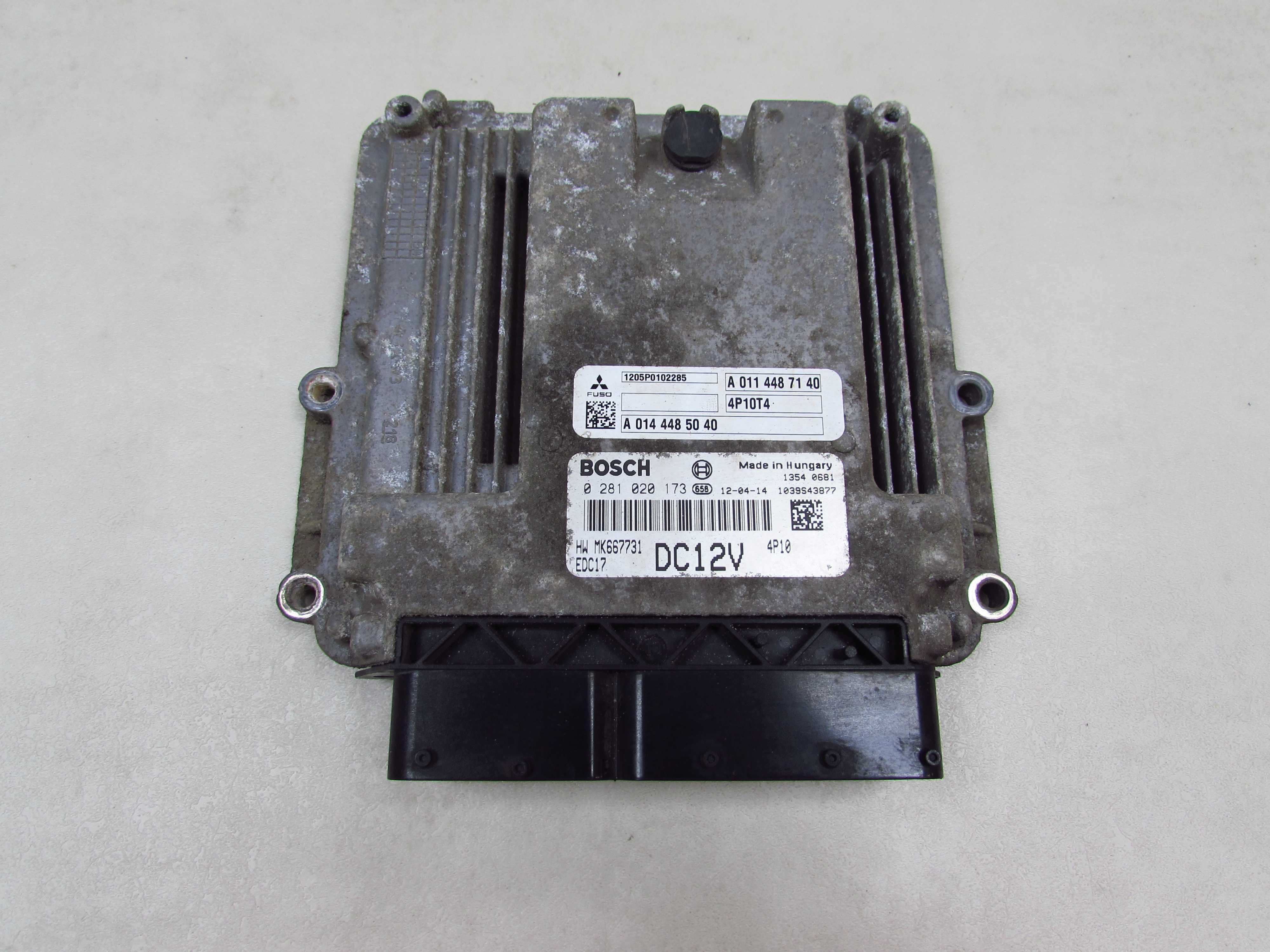 MITSUBISHI CANTER FUSO 7C15 E5 11-15 KOMPUTER STEROWNIK SILNIKA 0281020173 A0144485040 MK667731