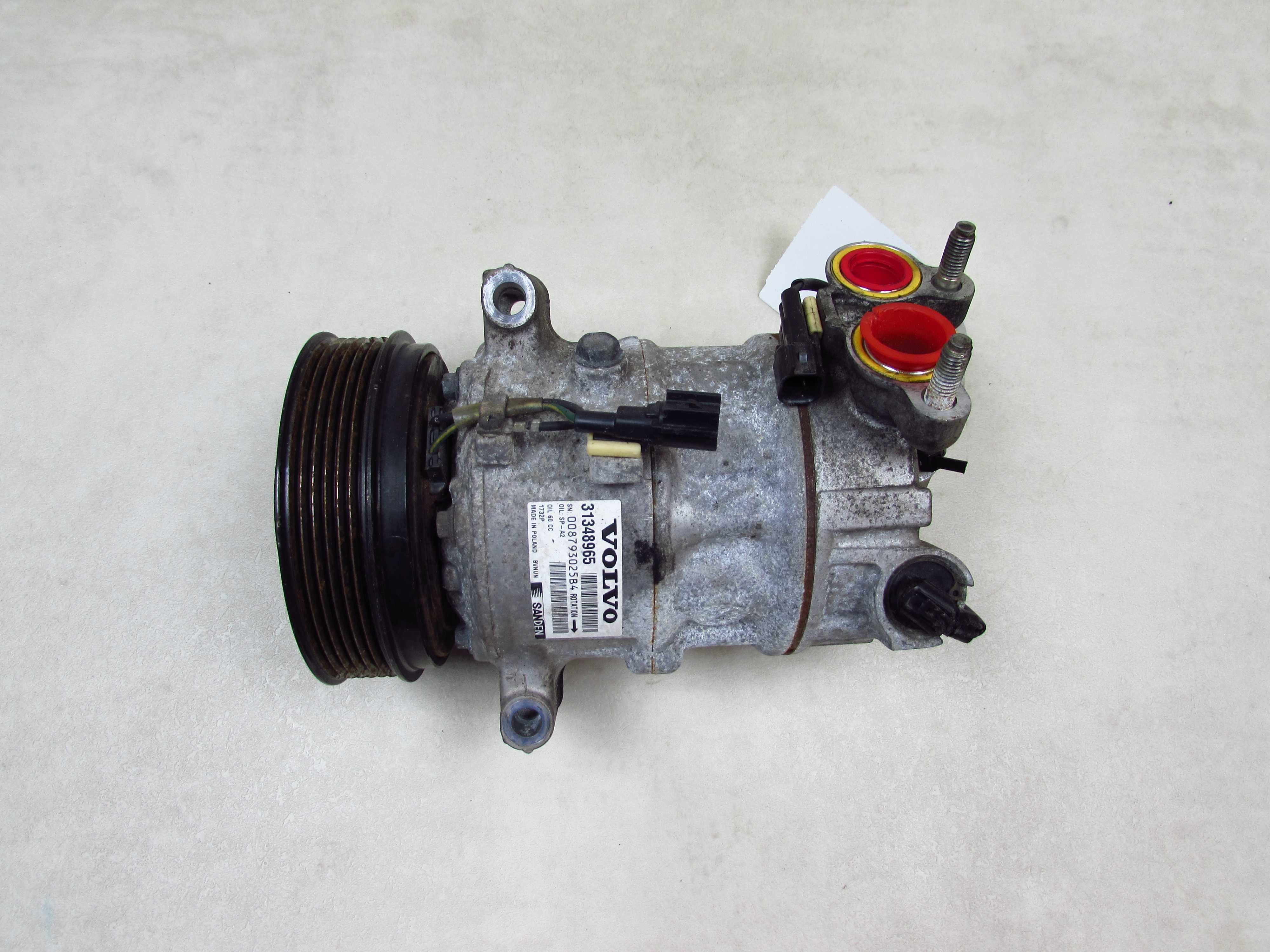 VOLVO V40 S60 II V60 S90 V90 XC 2.0 D4 D5 10- SPREZARKA KOMPRESOR KLIMATYZACJI 31348965