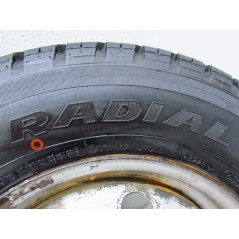 IVECO DUCATO BOXER 5X118 6J15 '' ET68 KOLO FELGA STALOWA 215/70R15C 1395239080 OPONA 9mm