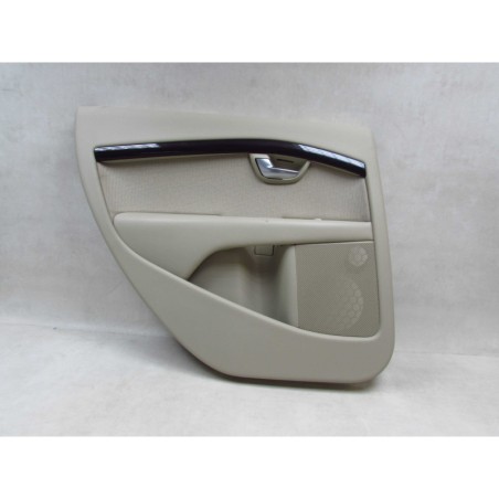 VOLVO S80 II V70 XC70 06-16 TAPICERKA BOCZEK DRZWI DREWNO TYL LEWY 39878935 8686854
