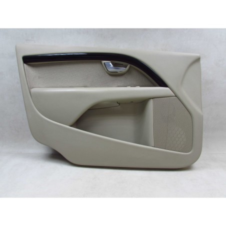 VOLVO S80 II V70 XC70 06-16 TAPICERKA BOCZEK DRZWI DREWNO PRZOD LEWY 39883521 8686852 EU