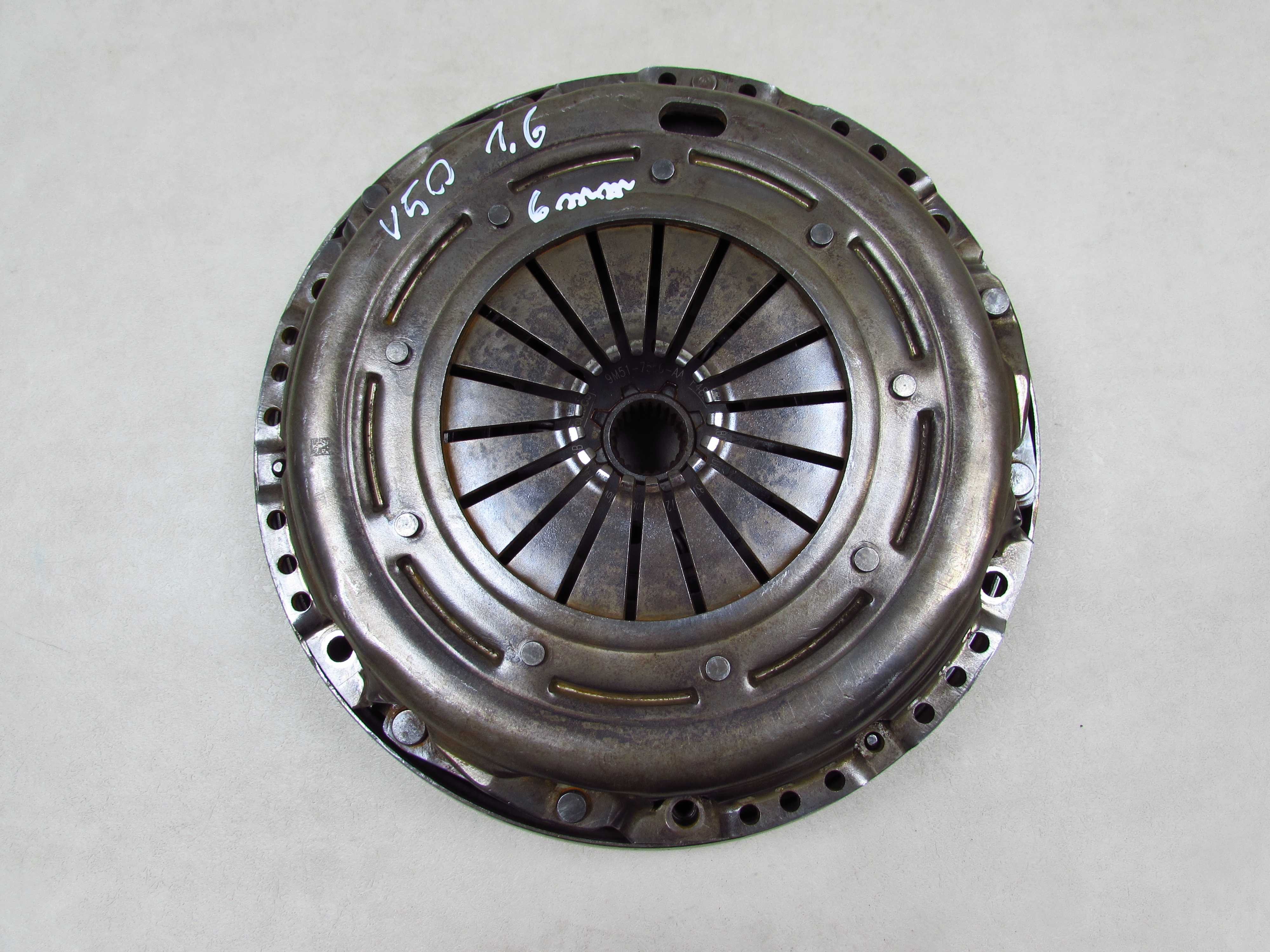 VOLVO PEUGEOT 1.6 D2 E-HDI SPRZEGLO KOLO DWUMASOWE TARCZA 6MM DOCISK 9M51-7550-AA 09-