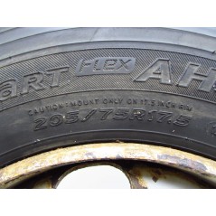 MITSUBISHI CANTER FUSO 7C 07-21 KOLO FELGA ZAPAS 6x220 17,5X6 205/75R17,5