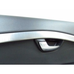 VOLVO S80 II V70 XC70 06-16 TAPICERKA BOCZEK DRZWI SKORA DREWNO TYL LEWY