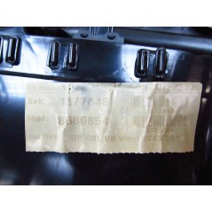 VOLVO S80 II V70 XC70 06-16 TAPICERKA BOCZEK DRZWI SKORA DREWNO TYL LEWY