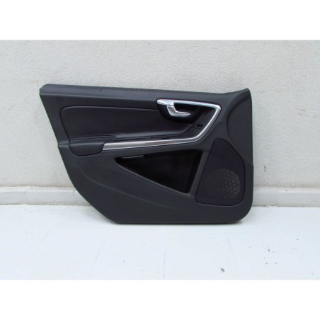 VOLVO S60 II V60  10-17 TAPICERKA BOCZEK DRZWI LEWY PRZOD SKORA 8686852