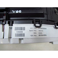 VOLVO S60 II V60 2.4 D5 AUTOMAT 10-18 LICZNIK ZEGAR 31343330 UK