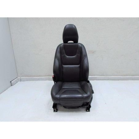 VOLVO S60 II V60 10-17 FOTEL LEWY SKORA GRZANY