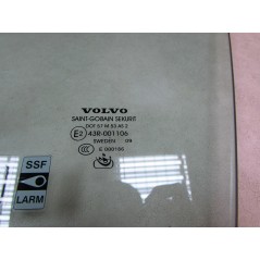 VOLVO S80 II V70 III XC70 06-16 SZYBA BOCZNA DRZWI PRZOD LEWA 09R