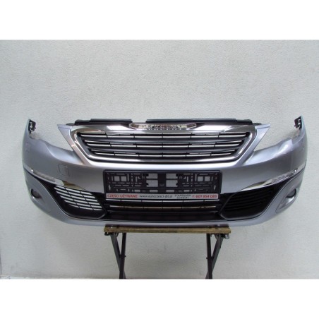 PEUGEOT 308 II T9 ZDERZAK PRZOD HALOGENY DRL LED SPRYSKI 13-17