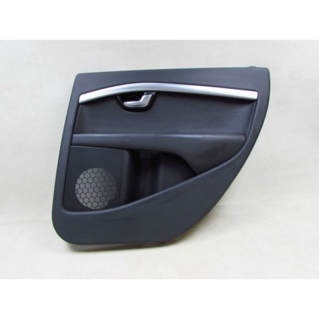 VOLVO S80 II V70 XC70 06-16 TAPICERKA BOCZEK DRZWI SKORA TYL PRAWY 39878957 30649472