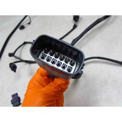VOLVO XC60 08-17 WIAZKA INSTALACJA CZUJNIKOW PARKOWANIA ZDERZAKA PDC TYL 31376417