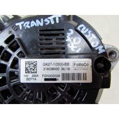 FORD TRANSIT MK8 TOURNEO CUSTOM 2.0 TDCi ECOBLUE ALTERNATOR 14V 220A GK2T-10300-BB 316038400