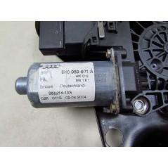 AUDI A4 B6 B7 01-09 CABRIO MECHANIZM PODNOSNIK SZYBA TYL LEWA 8H0839397 8H0959801A