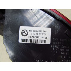 BMW X1 E84 09-15 LAMPA TYL PRAWA BLOTNIKA LED EUROPA 63212990110