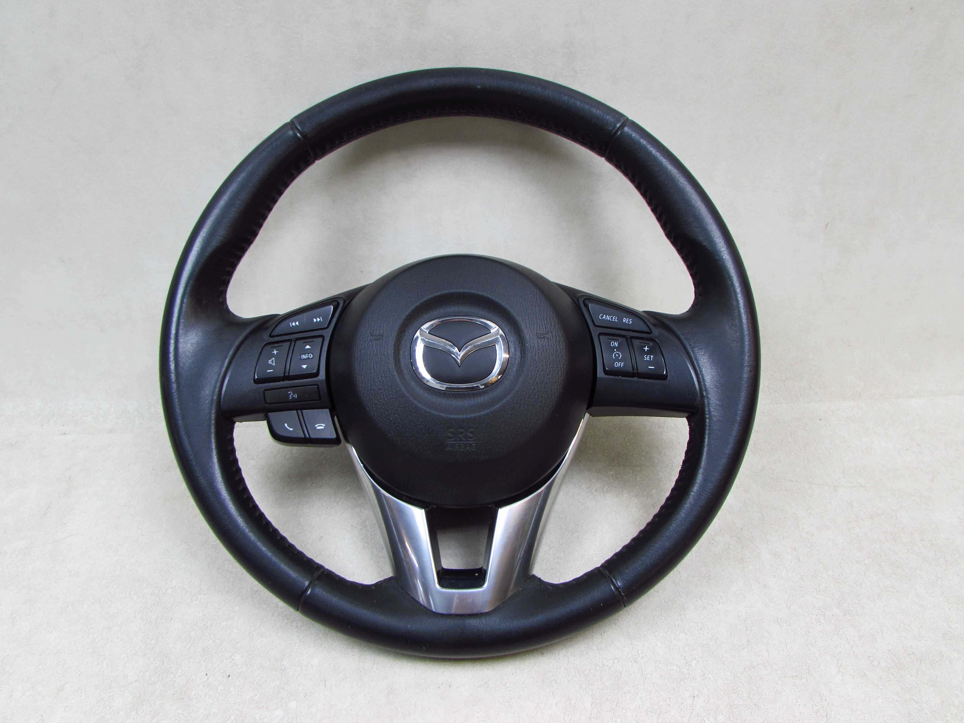 MAZDA CX-5 12-17 KIEROWNICA MULTIFUNKCJA SKORA PODUSZKA AIRBAG