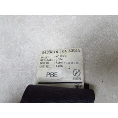 MAZDA 3 BK 04-09 PAS PASY BEZPIECZENSTWA PRZOD LEWY PRAWY 603157000
