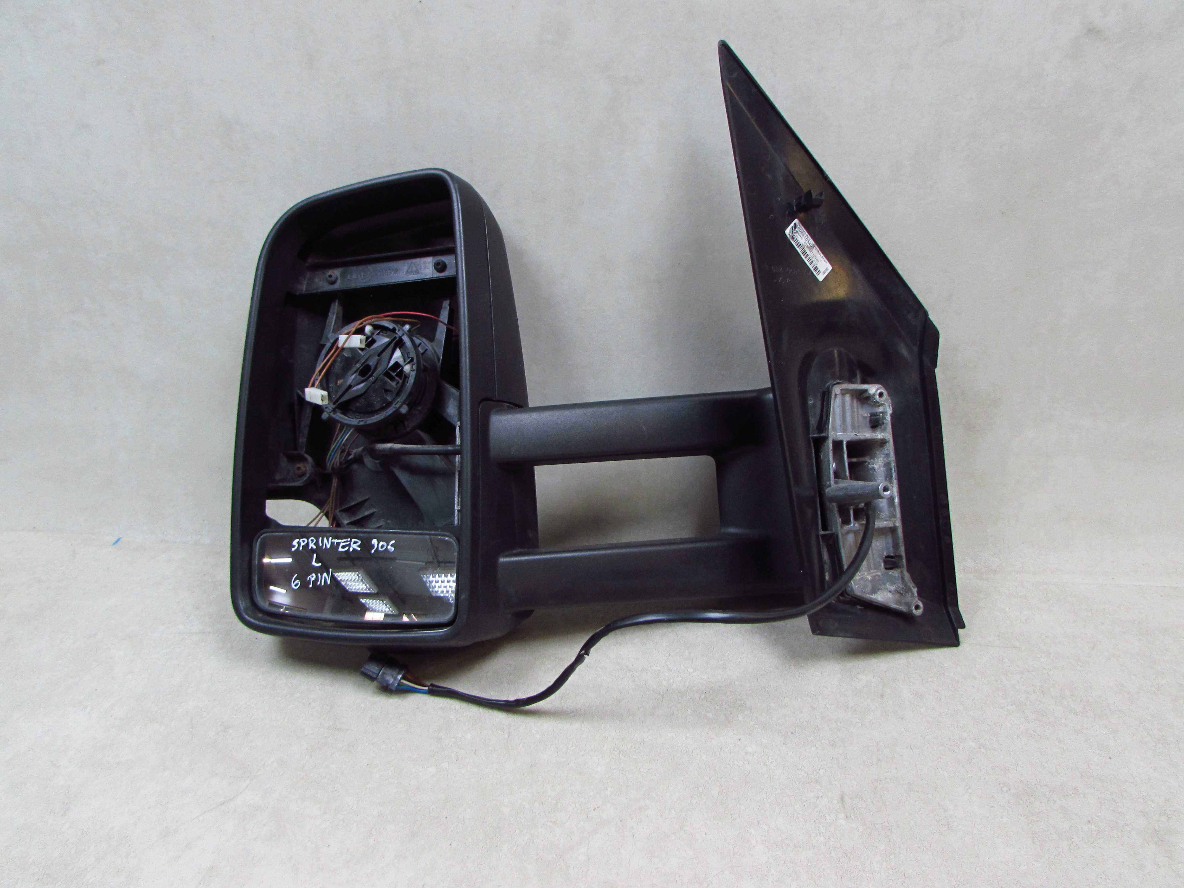 MB SPRINTER 906 CRAFTER 06-18 LUSTERKO PRAW DLUGIE RAMIE 6 PIN EUROPA A9068103493