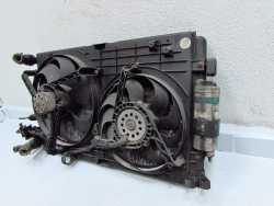 VW GOLF IV OCTAVIA AUDI A3 1.9 TDI CHLODNICA WODY KLIMATYZACJI WENTYLATORY 1J0121207M 1J0121253N