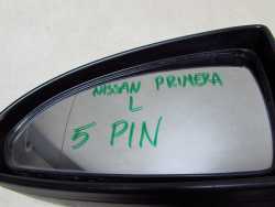 NISSAN PRIMERA P12 01-07 LUSTERKO LEWE 5 PIN EUROPA