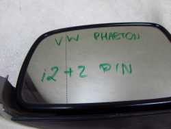 VOLKSWAGEN PHAETON 02-12 LUSTERKO LEWE 12 + 2 PIN EUROPA