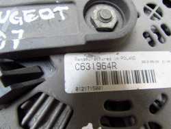 PEUGEOT 407 607 CITROEN C5 C6 2.7 HDI ALTERNATOR C631964R 9657129680 0121715001