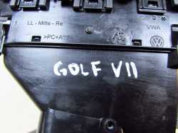 VW GOLF VII 7 12-21 RAMKA RADIA KRATKA NAWIEWU CENTRALNA 5G1815736C 5G1819728AE DEKOR