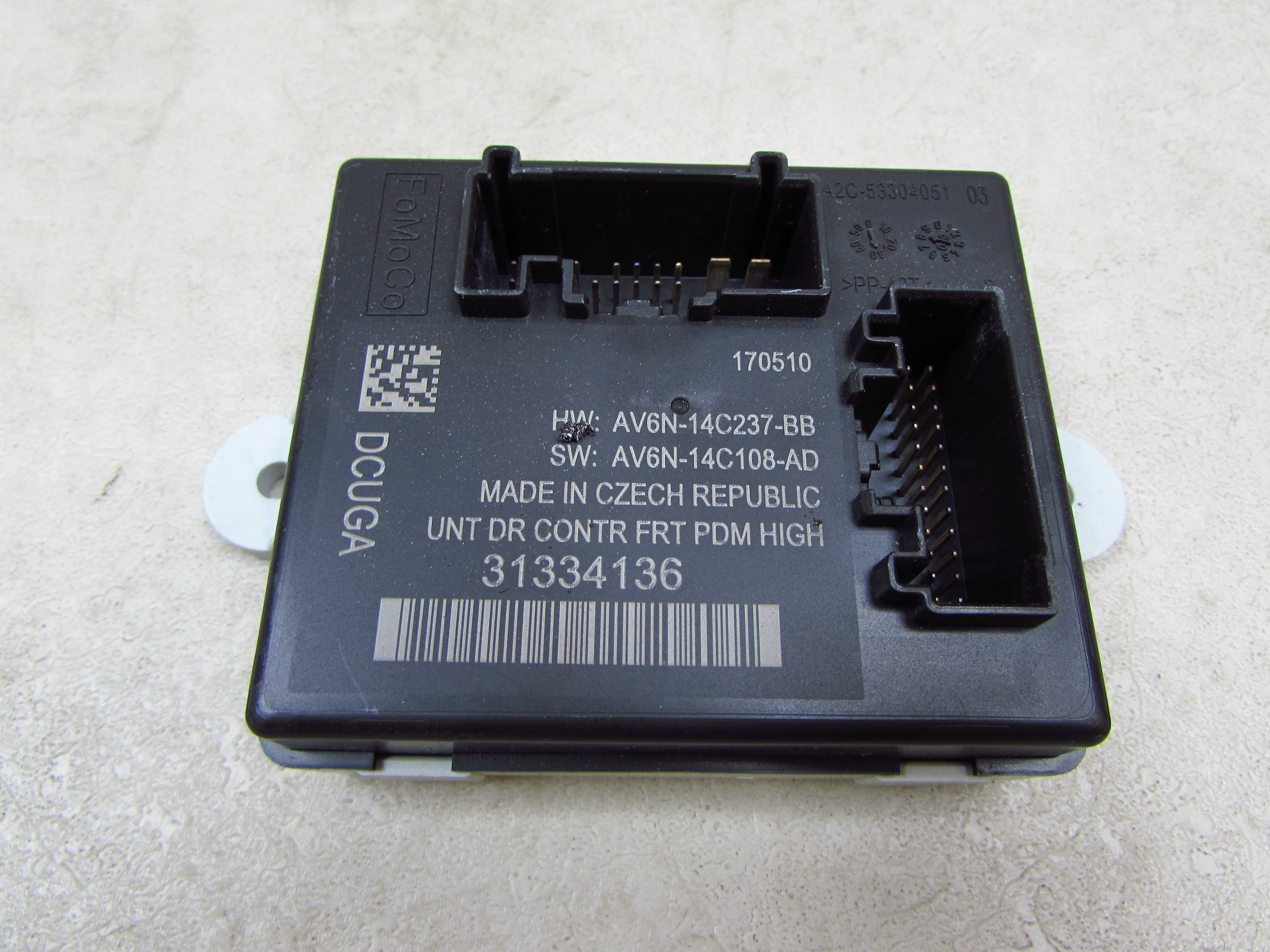VOLVO S60 II V60 XC 10- MODUL STEROWNIK DRZWI PRZOD LEWY 31334136
