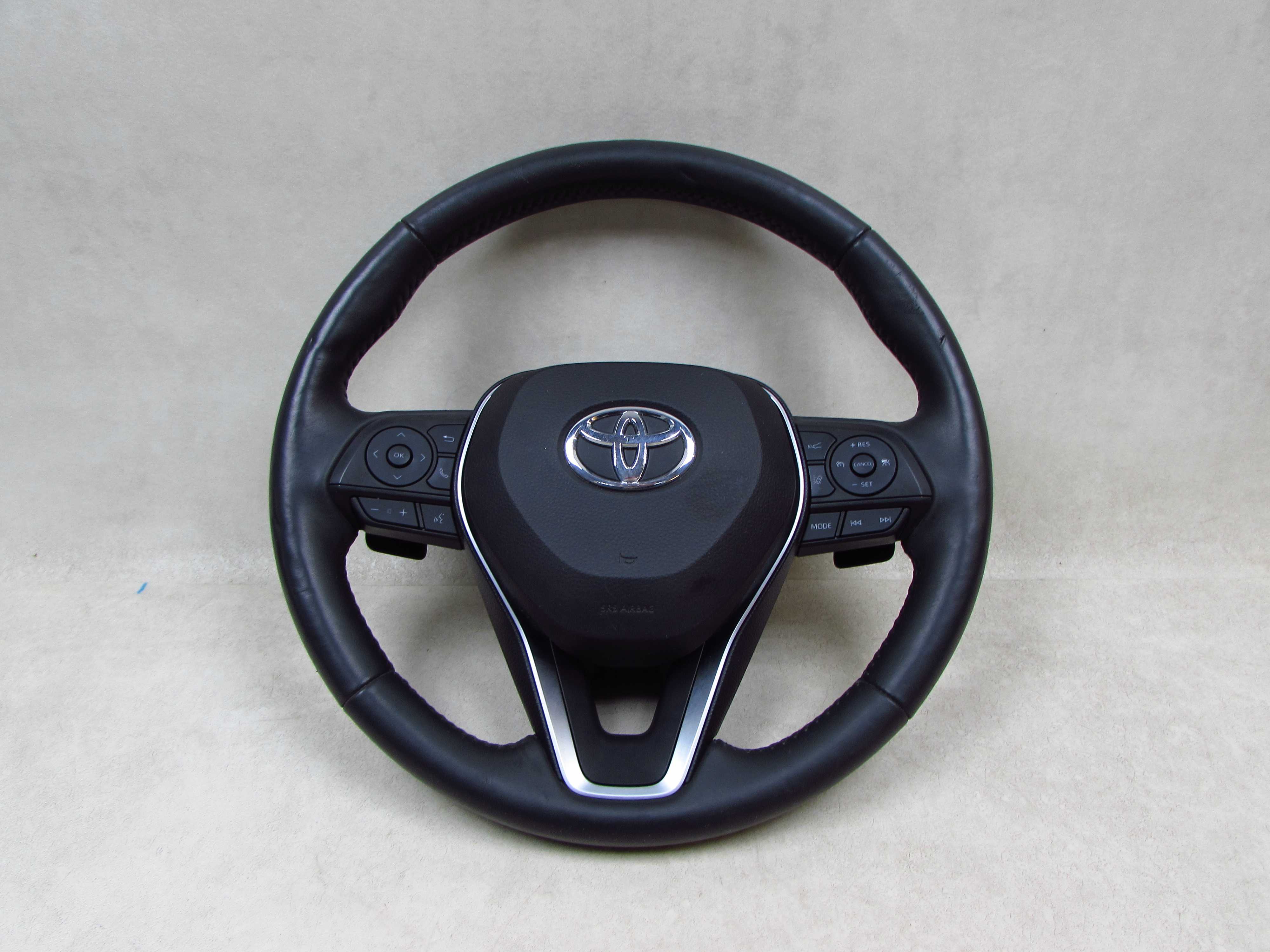 TOYOTA COROLLA XII E21 16-22 KIEROWNICA SKORA MULTIFUKCJA PODUSZKA AIRBAG