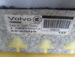 VOLVO S60 II V60 10-17 DYWAN WYKLADZINA PODLOGA TYL 39801550 100602506